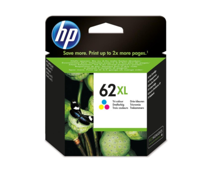 Tusz HP 62XL CMY color do 415str. Instant Ink C2P07AE
